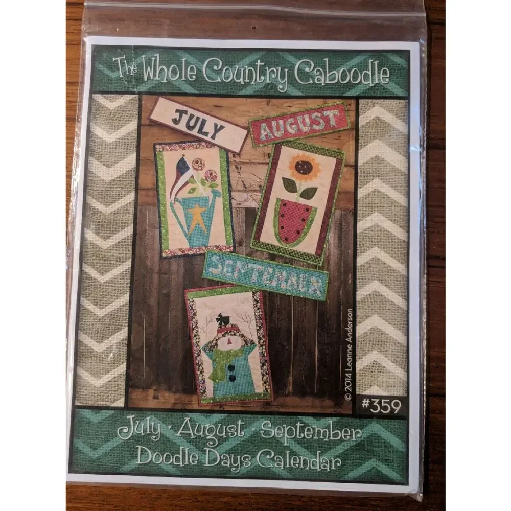 Whole Caboodle Calendar Pattern NEW